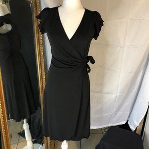 Studio M Black wrap dress Sz XS